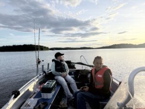 Mälaren med Aron och Samir – 22 juni