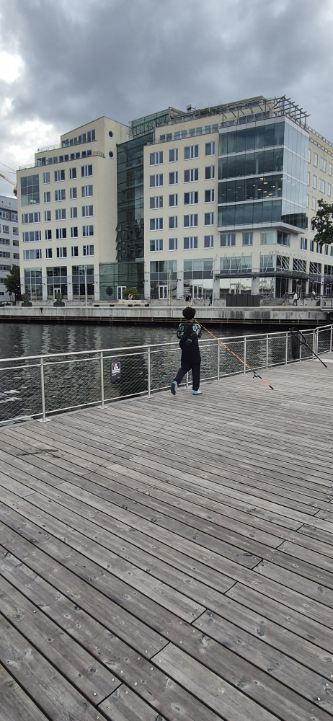 Landfiske vid Marievik – 1 juli